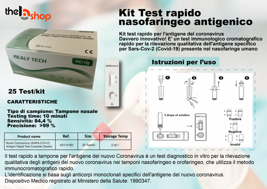 test rapido covid 19